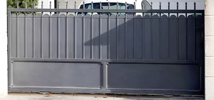 Metal Driveway Gate Installation Englewood
